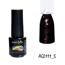 Гель лак ARPIKS Блискуче бордо, 5г
