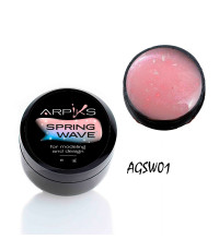 Гель для нарощування, зміцнення та дизайну Spring Wave Arpiks №1, 8г