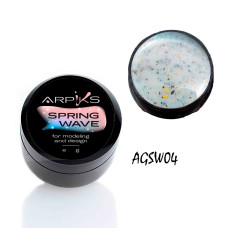 Гель для нарощування, укріплення та дизайну Spring Wave Arpiks №4, 8г
