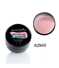 Гель для нарощування, укріплення та дизайну Spring Wave Arpiks №8, 8г