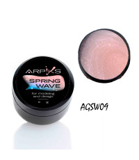 Гель для нарощування, укріплення та дизайну Spring Wave Arpiks №9, 50г