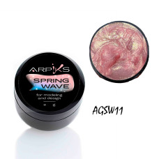 Гель для нарощування, укріплення та дизайну Spring Wave Arpiks №11, 8г