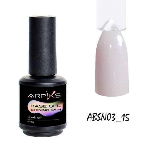 Камуфляжна база з блискітками Shining Rain base ARPIKS#3, 15г