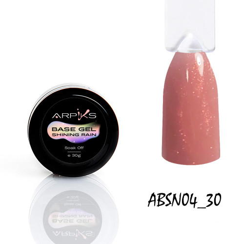Камуфляжна база з блискітками Shining Rain base ARPIKS#4, 30г