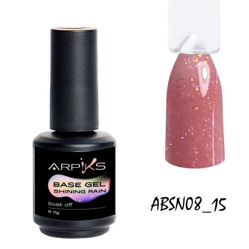 Камуфляжна база з блискітками Shining Rain base ARPIKS#8, 15г