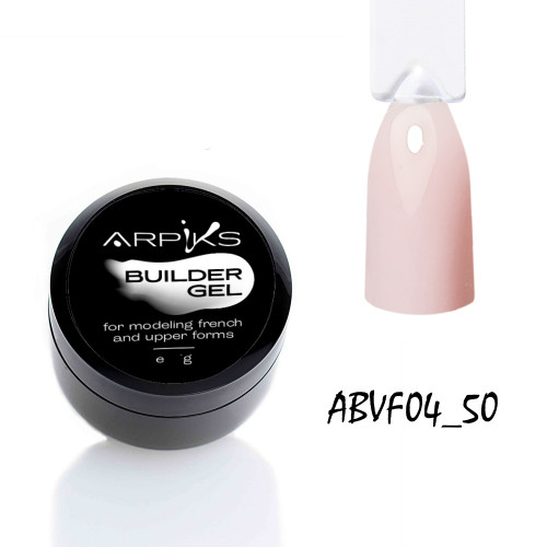 Гель для верхніх форм та викладного френча ARPIKS №4, 50г