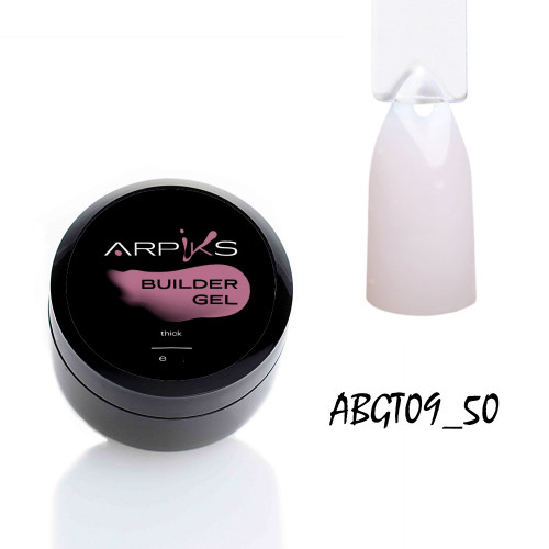 Моделюючий гель Builder Gel Thick Arpiks № 9, 50г