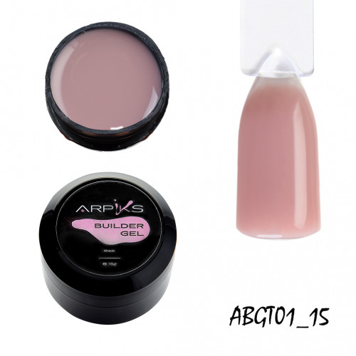 Моделюючий гель Builder Gel Thick Arpiks №1, 15г