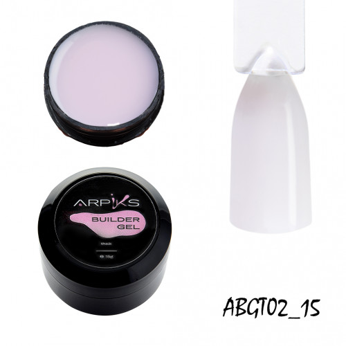 Моделюючий гель Builder Gel Thick Arpiks №2, 15г
