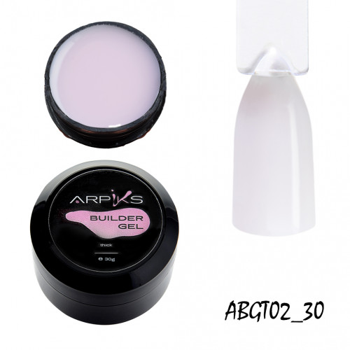 Моделюючий гель Builder Gel Thick Arpiks №2, 30г