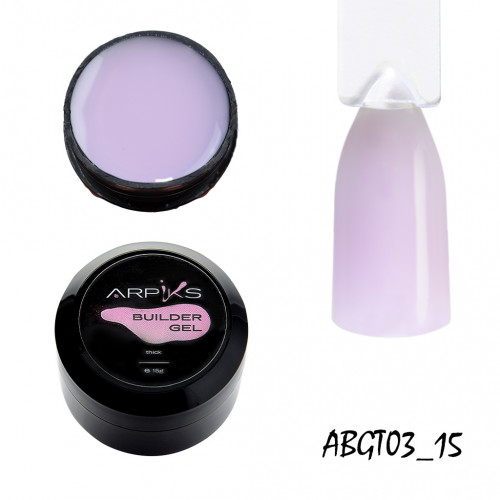 Моделюючий гель Builder Gel Thick Arpiks №3, 15г