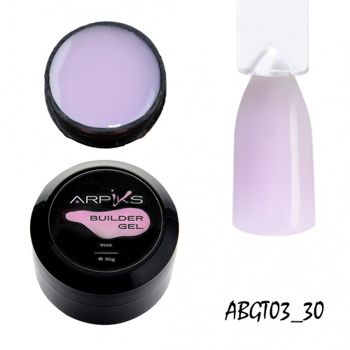 Моделюючий гель Builder Gel Thick Arpiks №3, 30г