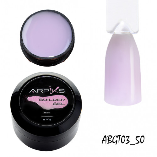Моделюючий гель Builder Gel Thick Arpiks №3, 50г