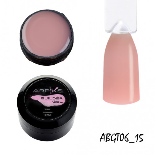 Моделюючий гель Builder Gel Thick Arpiks №6, 15г