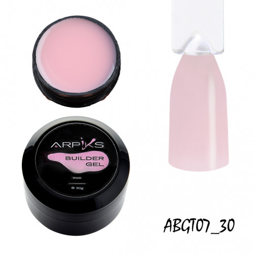 Моделюючий гель Builder Gel Thick Arpiks № 7, 30г