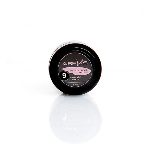 Камуфляжна база ARPIKS Nude and Rose #9, 30г баночка