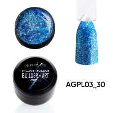 Гель для нарощування та дизайну PLATINUM Builder&ART Gel Arpiks №3, 30г Гель для нарощування та дизайну PLATINUM Builder&ART Gel Arpiks №3, 30г