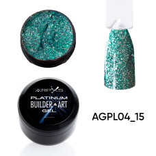 Гель для нарощування та дизайну PLATINUM Builder&ART Gel Arpiks №4, 15г Гель для нарощування та дизайну PLATINUM Builder&ART Gel Arpiks №4, 15г