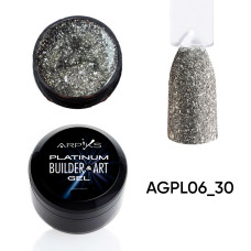 Гель для нарощування та дизайну PLATINUM Builder&ART Gel Arpiks №6, 30г Гель для нарощування та дизайну PLATINUM Builder&ART Gel Arpiks №6, 30г