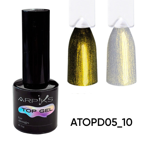 Топ із золотими блискітками для дизайну ARPIKS №5, 10г