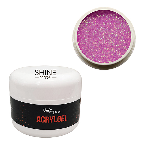Акрігель с блисктіками Nailapex Shine №3, 30г