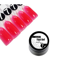 Кольоровий гель Easy Fast Gel Nailapex №7 яскравий  неон, 5 г