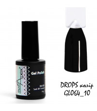Гель лак Drops цвет черный, 10г