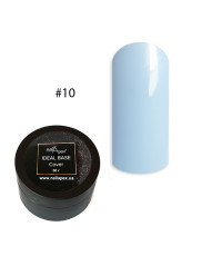 Цветная база Ideal Base Nailapex #10 Голубой, 30 грамм