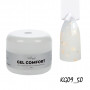 Гель без обпилу COMFORT GEL #9 молочний з поталлю, 50г