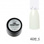 Гель без обпилу COMFORT GEL #12 - молочний відтінок з сріблястим шимером, 5г