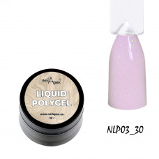 Liquid Polygel рідкий полігель  Nailapex №3, 30г
