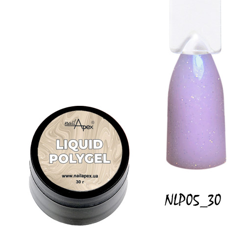 Liquid Polygel жидкий полигель  Nailapex №5, 30г