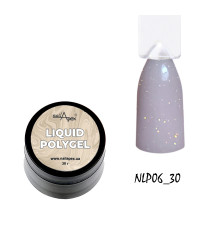 Liquid Polygel рідкий полігель  Nailapex №6, 30г