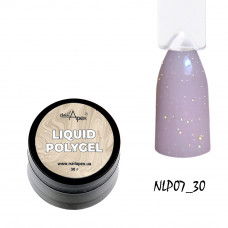 Liquid Polygel рідкий полігель  Nailapex №7, 30г