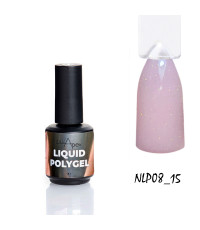 Liquid Polygel рідкий полігель  Nailapex №8, 15г