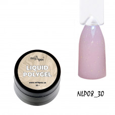 Liquid Polygel рідкий полігель  Nailapex №8, 30г