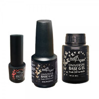 База для нігтів густа каучукова універсальна  NailApex Soak Off UV Base Gel - 15 грам