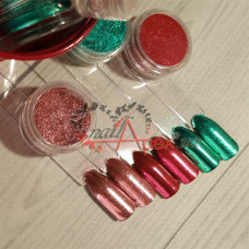 Втирка Фольга Nailapex - морская волна
