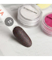 Блиск зірковий пил або Мармелад для нігтів Чорний Nailapex