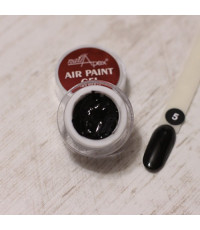 Аеропуффінг гель фарба Air Paint Gel чорна