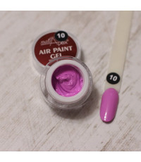 Аеропуффінг гель фарба Air Paint Gel бузково-рожевий
