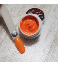Аеропуффінг гель фарба Air Paint Gel оранж неон