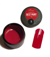 Гель фарба Best Paint Nailapex темно червона