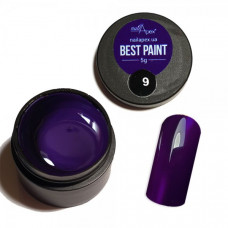 Гель краска  Фиолетовая Best Paint Nail apex