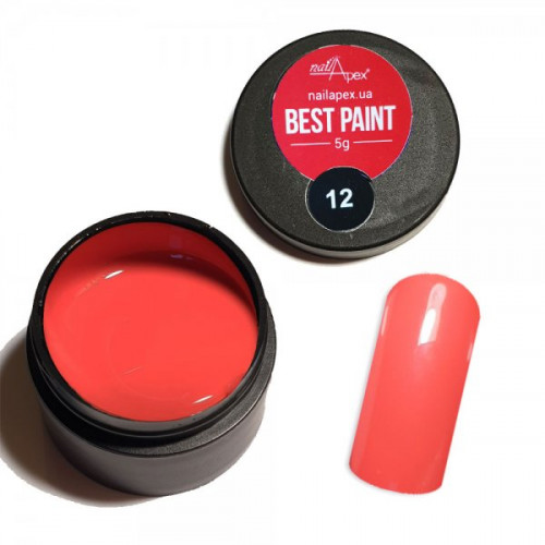 Гель фарба Корал Best Paint Nailapex