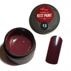 Гель краска Best Paint Темная вишня