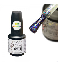 Multi Shine Nailapex Топ з пластівцями юки, 15 г