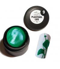 Гель пластилін для ліплення Plastigel LUX зелений, 5г