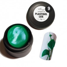 Гель пластилин для лепки Plastigel LUX зеленый, 5г