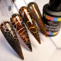 Гель лак Nailapex Кракелюр Коричневий, 10г